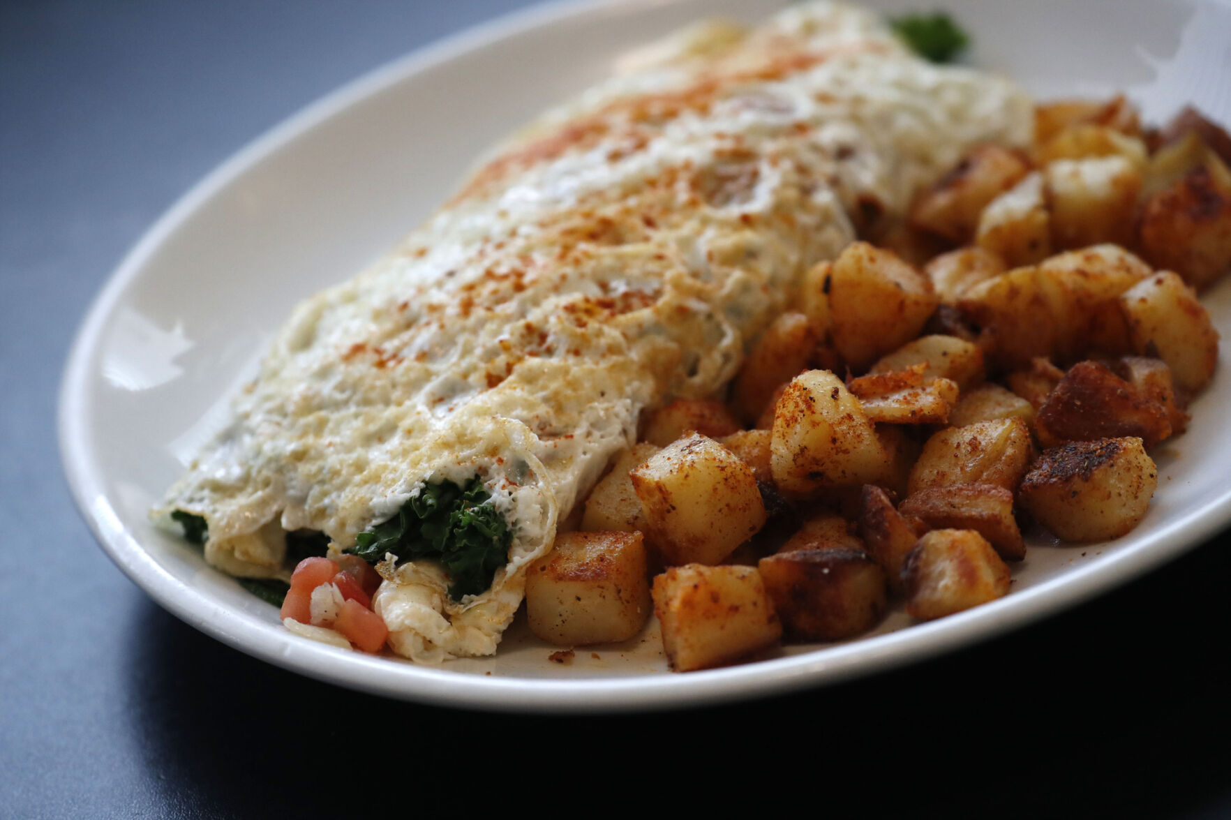 Poked Yolk (copy) Special K omelet